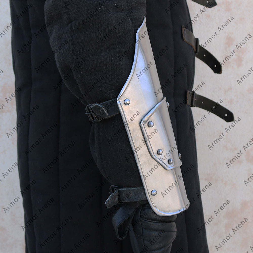 Vintage Steel Bracers