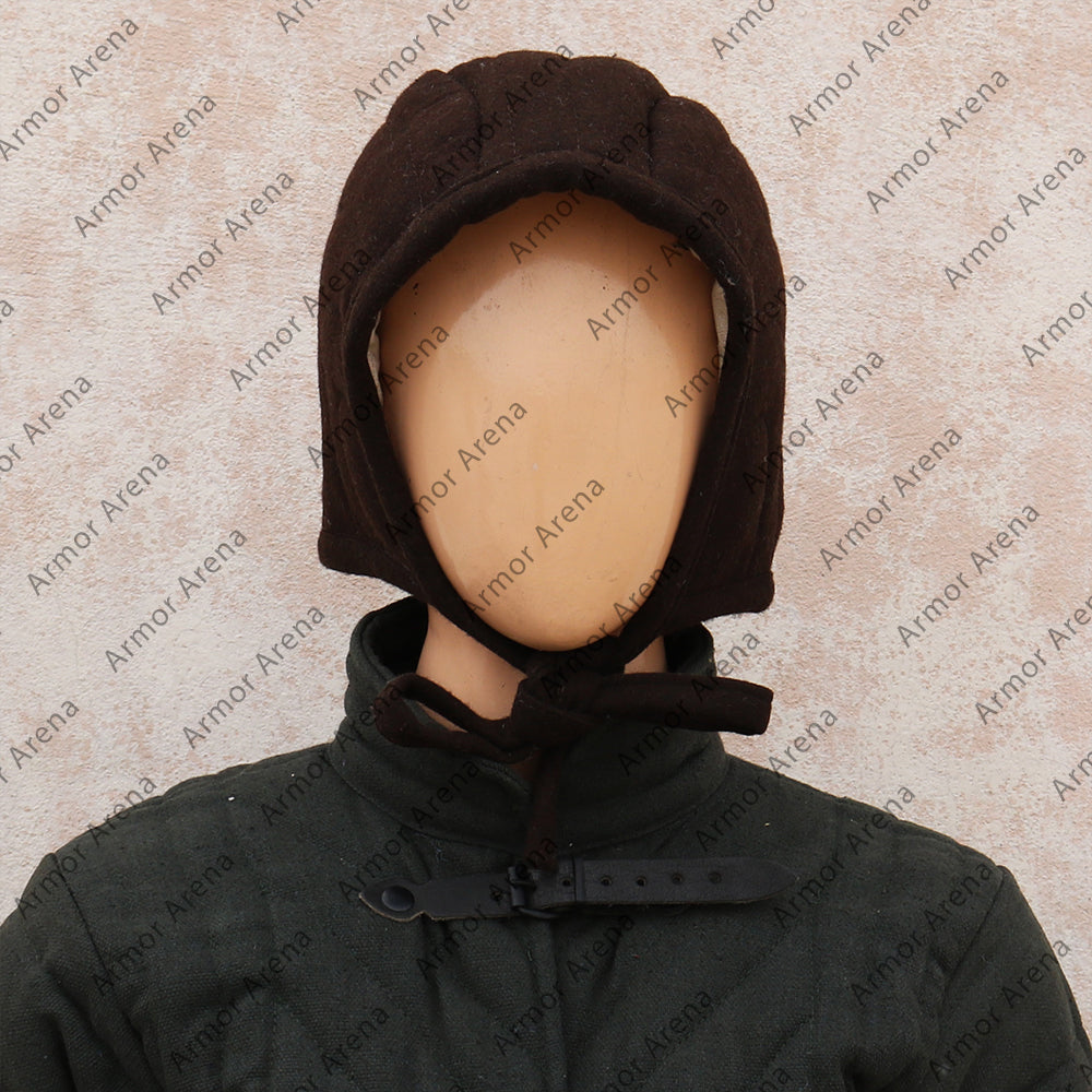 Wool Padded Arming Cap